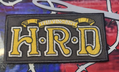 EMBROIDERED THE VINCENT HRD MOTORCYCLE PATCH (Please Read Ad)