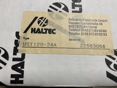 HALTEC UST-120-24A Industrial Power Supply Power Supply - New Without Original Box