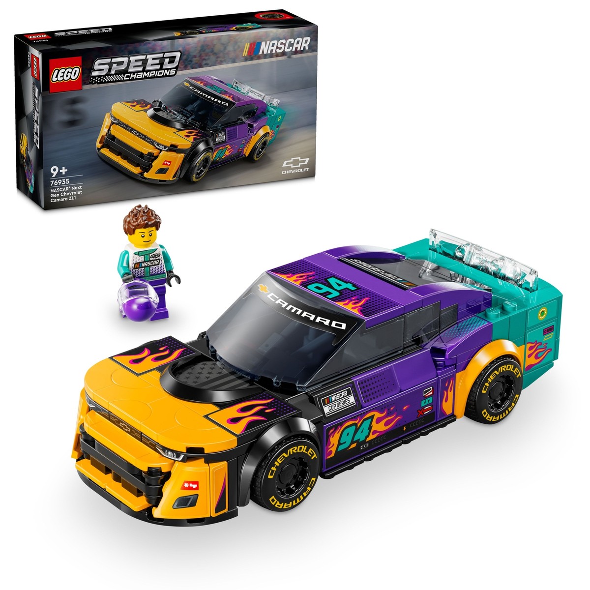 LEGO SPEED CHAMPIONS: Nascar Next Gen Chevrolet Camaro Zl1 (76935