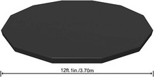 Image of 12FT Bestway Swimming Pool Cover Steel Frame Above-Ground