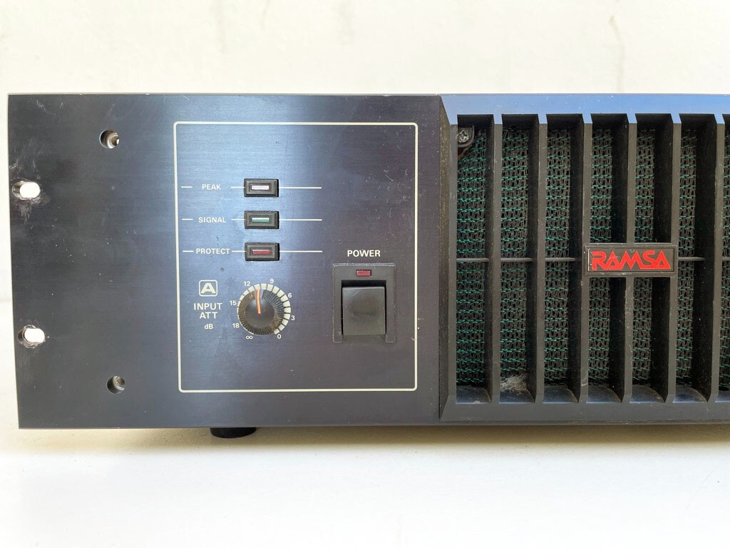 アンプ Ramsa WP-9220 Panasonic『RAMSAWP-9220』パワーアンプ高品質PA業務用最適