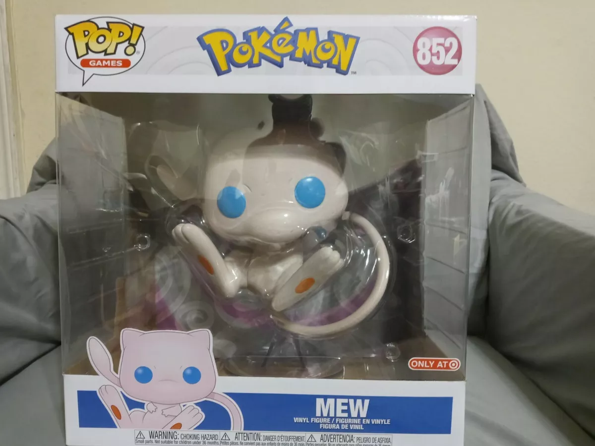 funko pop jumbo: pokemon - mew target exclusive