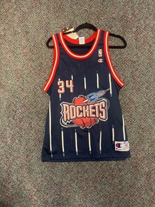 hakeem olajuwon champion jersey