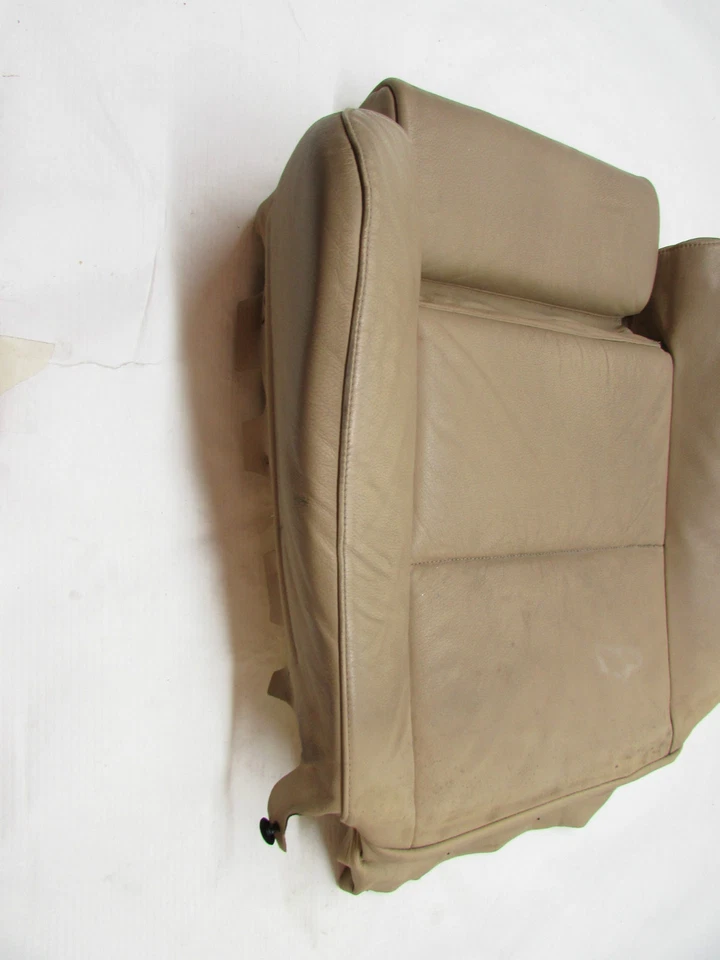 2006 BMW 525XI SEAT FRONT LEFT UPPER CUSHION TAN OEM 04 05 06 07 08 09 10 - Image 2 of 4