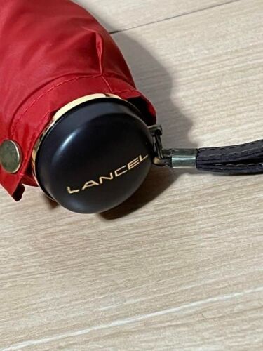 Lancel folding umbrella, unused, red, beautiful, Japan - Picture 1 of 4