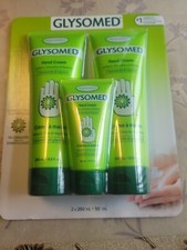 Glysomed Large Hand Cream 2 X 250ml/8.5 oz 1 X 50 ml Bonus