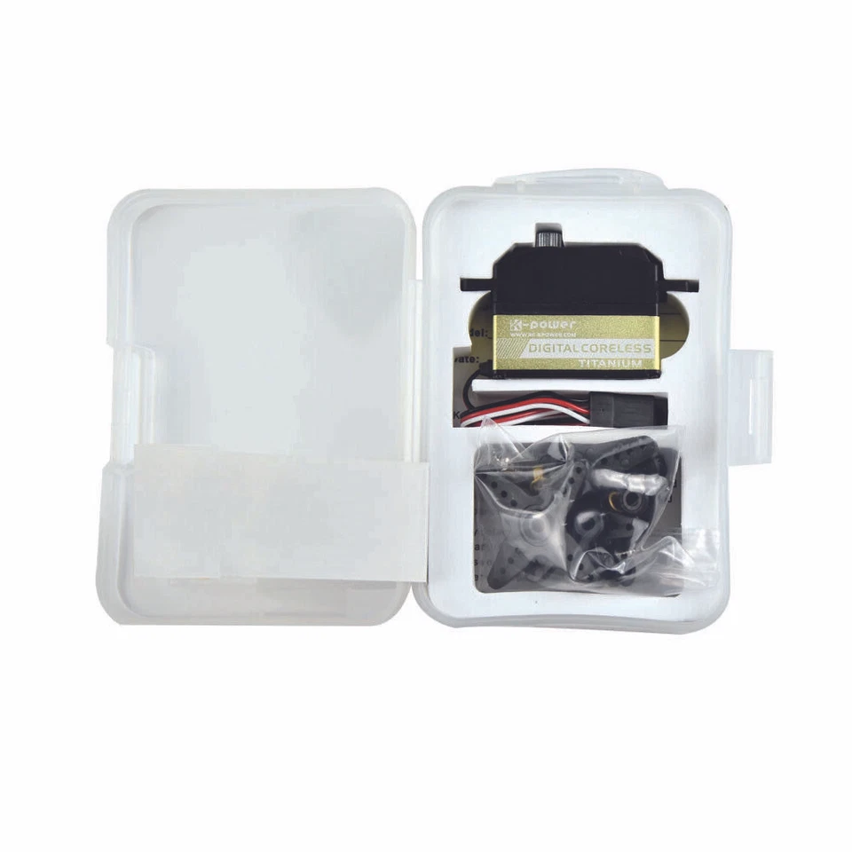 K-power 1pc DMC026 Coreless Micro Digital Servo for RC 500H Helicopter - Image 2 of 4