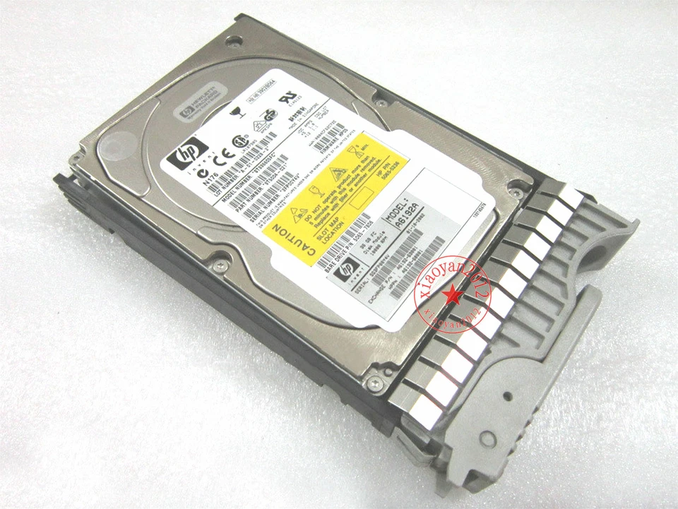 HP A6192-69001 36GB 10,000 RPM 3.5 in. Fiber Channel HDD A6192-60001 A6192A - Image 2 of 2