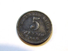 Germany 1918 5 Pfennig Iron Coin