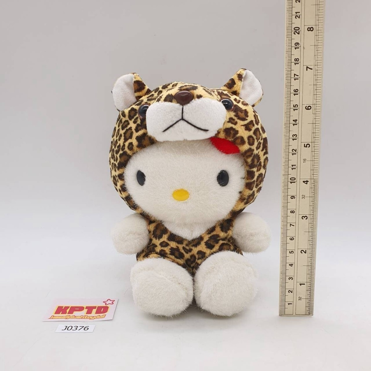 Hello Kitty Leopard J376 SANRIO Partner 1999 Plush 7