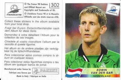 Panini - France 98 - Aus Dropdown Liste aussuchen - (299 - 557) - Sticker (T2)