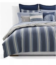 Ralph Lauren Gavin 4P King Duvet Cover Shams Pillow Set 640
