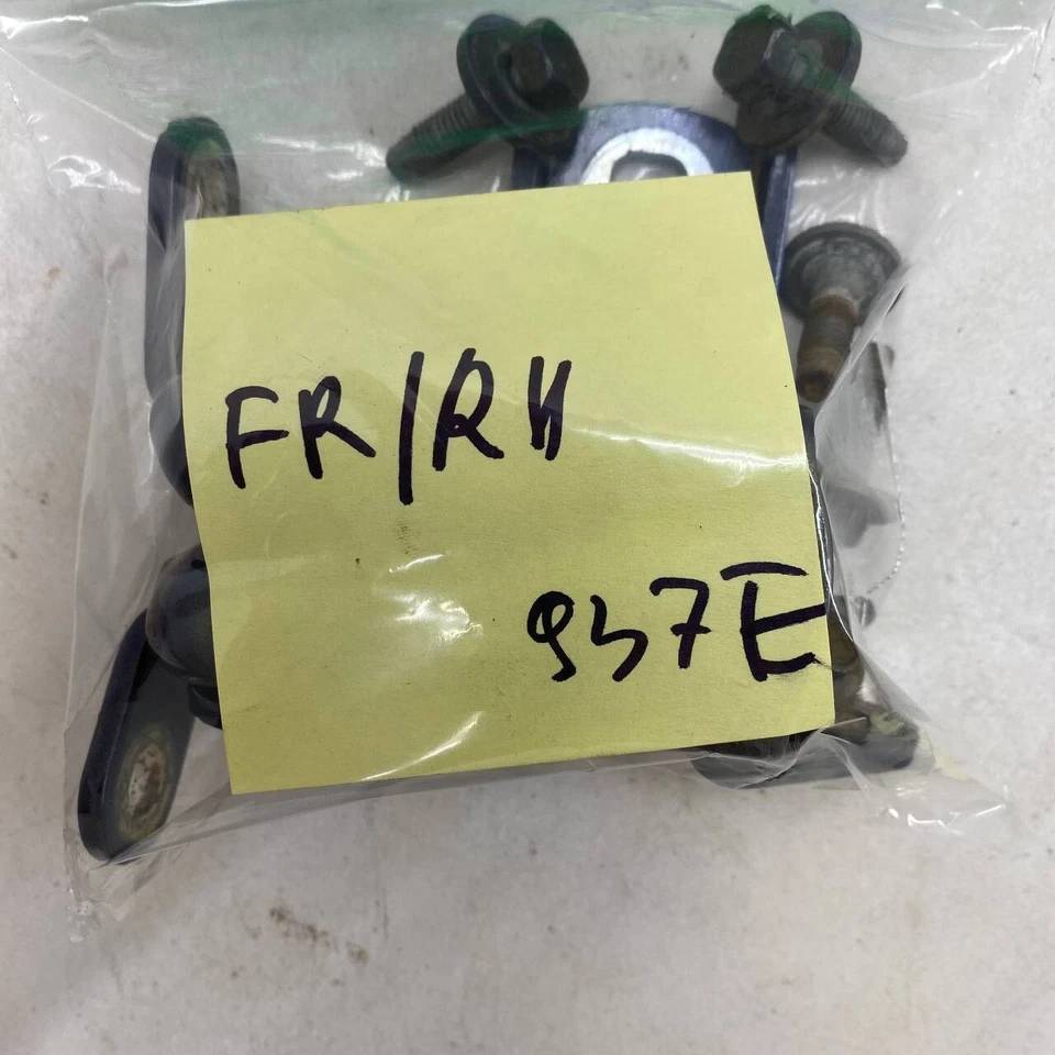 Chevrolet Malibu 2013-2015 bisagra de puerta delantera derecha inferior y superior OEM azul Foto 3 de 3