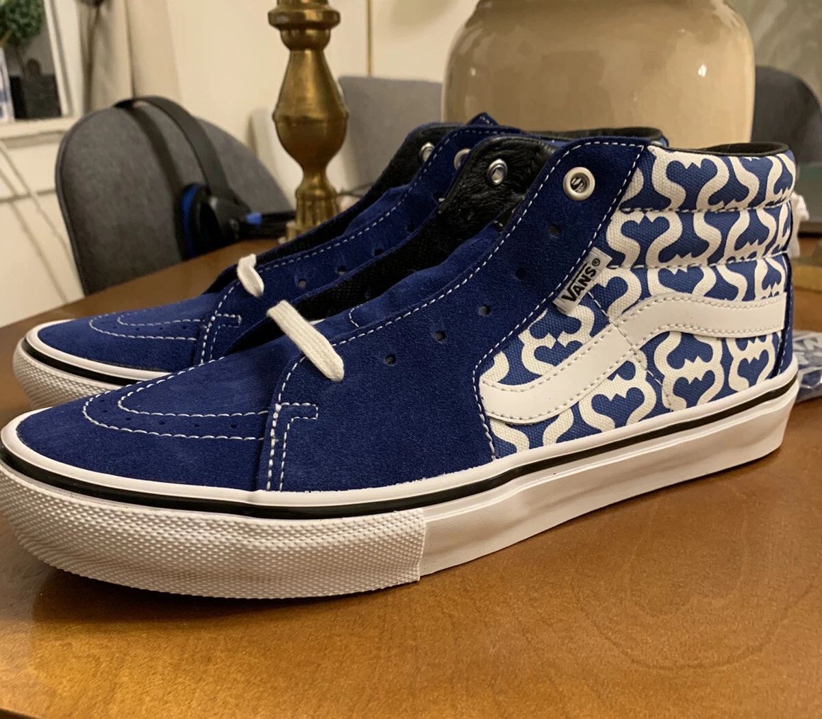 SUPREME x VANS Monogram S Logo Skate Grosso Mid. | eBay