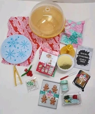 MGA Miniverse Make It Mini Holiday Yule Log Gingerbread Cookies Unmade Mini