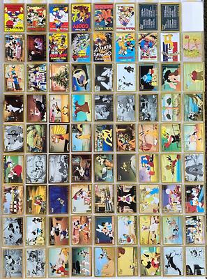 Disney Premium Base Trading Card Set 80 Cards Skybox 1995 | eBay