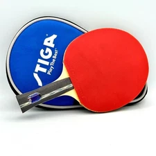 Stiga ULTRA Champion WRB System Table Tennis Ping Pong Paddle With Case Blue