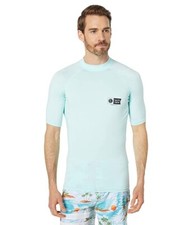 Salty Crew L79353 Mens Sea Foam Shelter Short Sleeve Rashguard Size XL