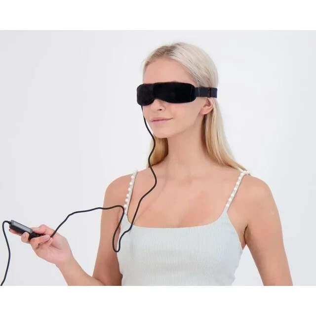 Wizard Research Electric Heated Dry Eye Mask Black Gift Idea SPA