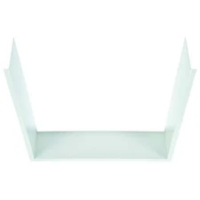 MUSTEE Duratrim Window Kit 36"x8"x36" Thermoplasic Composite White (3-Piece)