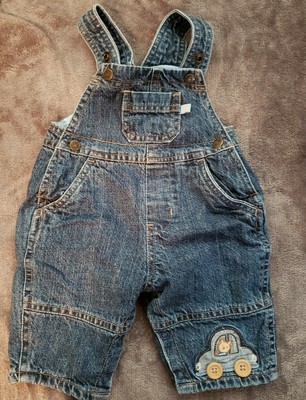 infant blue jean overalls