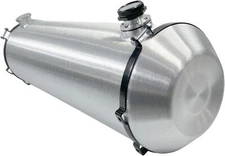 Gas Tank With Gauge 12x40 19.25 Gallon 1/4 NPT Spun Aluminum Fuel Tank End Fill 