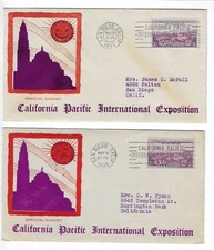FDC     773-11 , 773-11     --  Cal-Pac expo