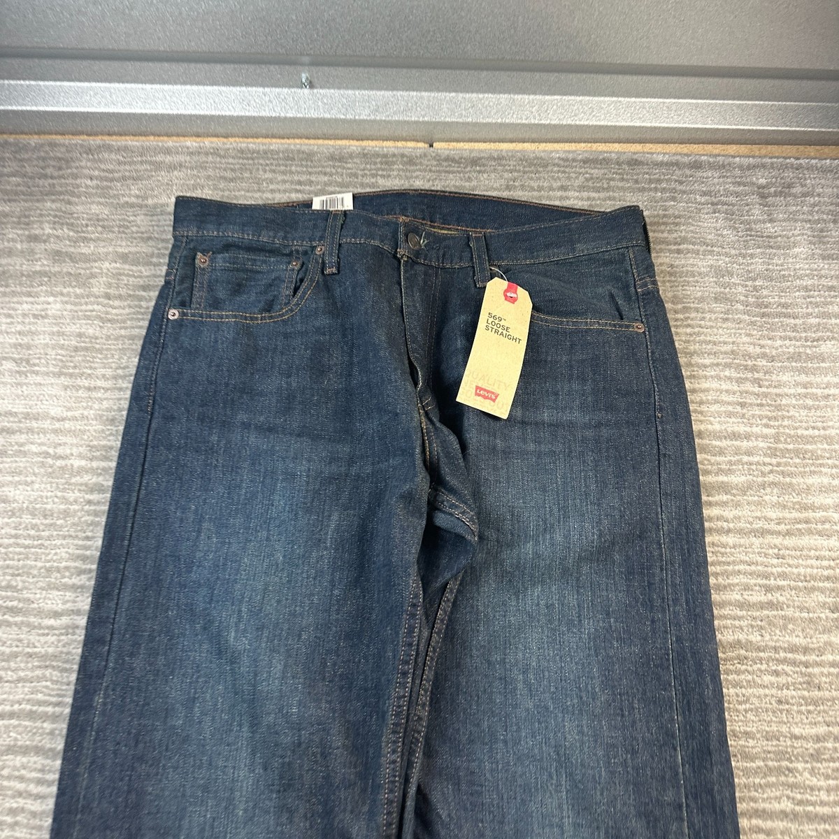 Levis Jeans Mens 32x30 569 Baggy Loose Straight Faded Relaxed | eBay