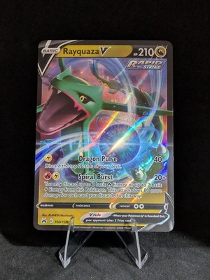 Rayquaza V 100/159 SWSH: Crown Zenith Holo