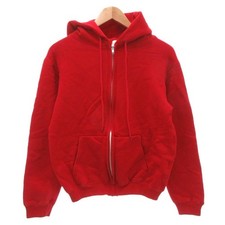 Bathing Ape A 90 Nigo Period Vintage General Logo Hoodie Zip Up Long Sleeve Red