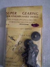 Ernst Manufacturing 0-4 HO Super Gearing for ...