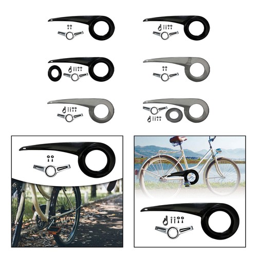 Guide de chaîne de vélo réglable, protecteur de chaînes de vélo