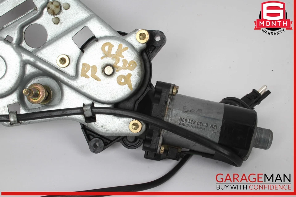 97-04 Mercedes R170 SLK320 Rear Right Side Quarter Window Regulator Motor OEM - Image 2 of 4
