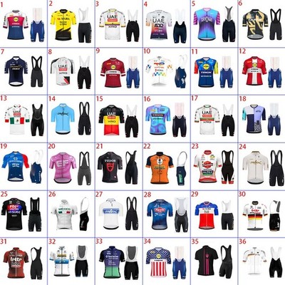 mens Cycling team Jersey Bib Shorts sets Cycling Short Sleeve Jersey Bibs 2026