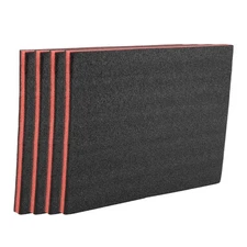 4 Pack Tool Box Foam Polyethylene Tools Sheets Toolbox Organizer J1S19173