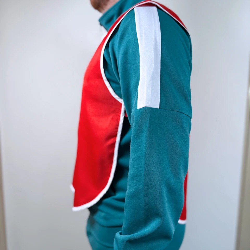 Colete numerado Squid Game temporada 3 vermelho e azul unissex somente colete cosplay - Imagem 2 de 4