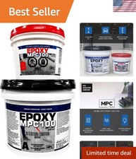 White Epoxy Resin Coating for Floors Counter Tops, 100 percentage Solids, Sel...