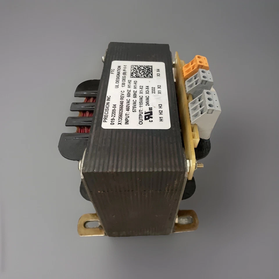 Transformador Trane TRR01577, Entrada 575/460 Voltios, Salida, 115/24 Voltios, 60HZ Foto 3 de 3