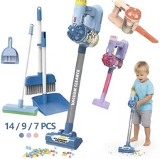 Educational Toy Vacuum Cleaner | Realistic Pretend Play Cleaning Toy for Kids
