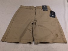 U.S. Polo Assn. Boy's Beige Shorts Size 12