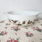 Vintage PYREX 'EARLY AMERICAN' 2.5 Quart Cinderella Nesting Mixing Bowl #443