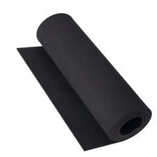 Black Foam Sheets Roll, Premium Cosplay EVA Foam Sheet  4mm Thick,59"x13.9",Hi...