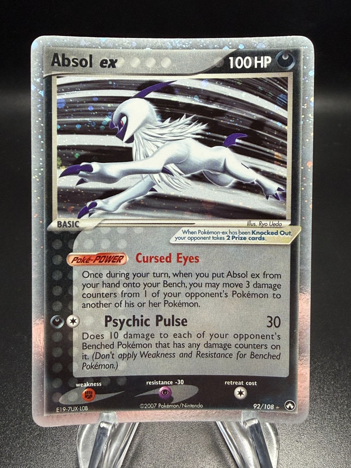 Pokemon Power Keepers ABSOL EX Ultra Rare #92/108