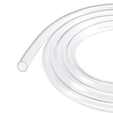 PVC Clear Hose Vinyl Tubing Flexible Lightweight 11.5mm ID 15.5mm OD 1m