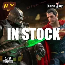 Fondjoy BVS Armored Batman & Superman 1/9 Figure Set DC Collection