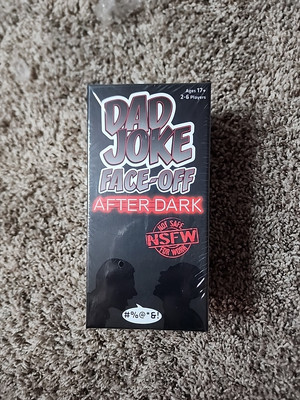Dad Joke Face-Off: After Dark Edition Game New & Sealed
