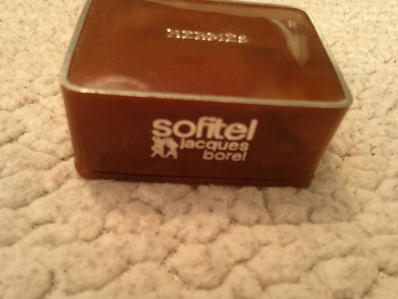 Vintage Hermes Equipage Soap Mini Travel Hotel Collectable Box&Bar