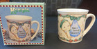 VINTAGE ENESCO ROSE O'NEILL KEWPIE COLLECTION "BABY BOY'S FIRST CHRISTMAS" MUG — photo 1