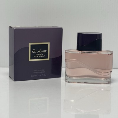 Avon FAR AWAY For Men After Shave 3.4 fl oz 100 ml Vintage 1998 New with Box
