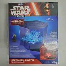 STAR WARS SCIENCE Lightsaber Crystal Growing Lab Disney Uncle Milton - CIB